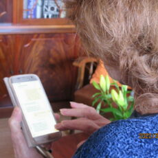 Brève conversation par SMS