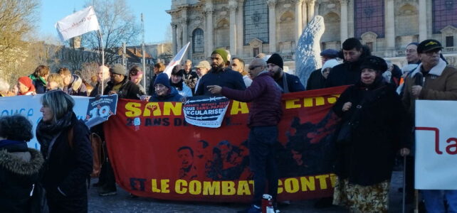 Un mercredi devant la préfecture du Nord !