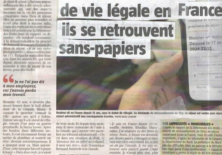 renouvellement titres